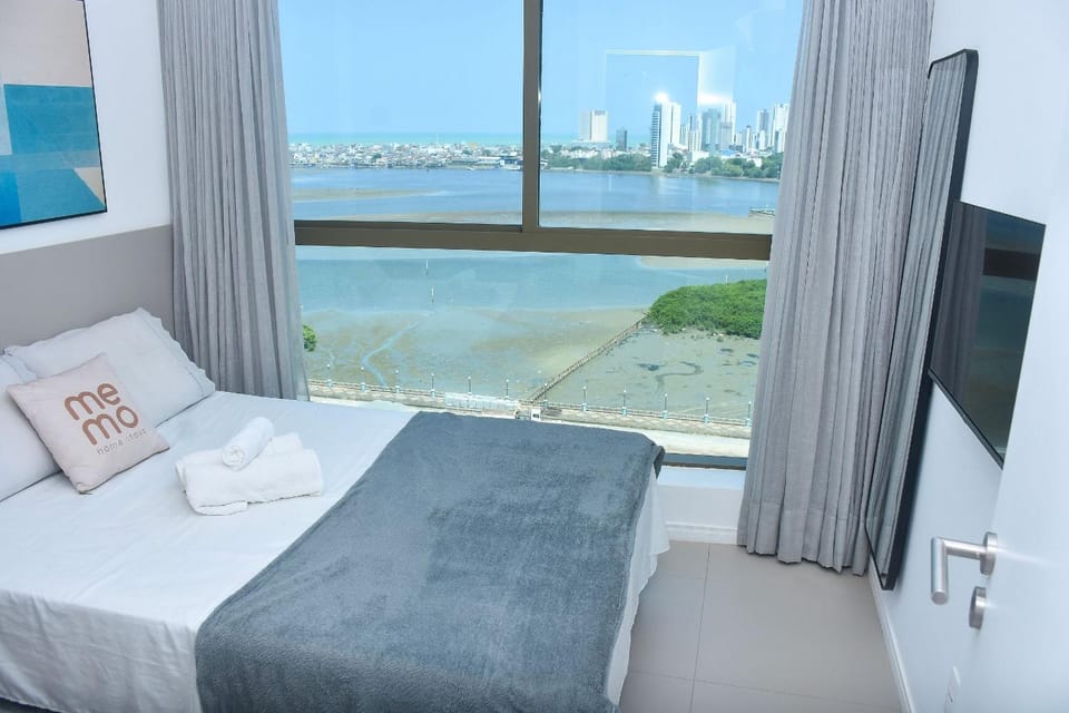 Vista mar - Flat Parque do Cais 1211 Apartment in Recife