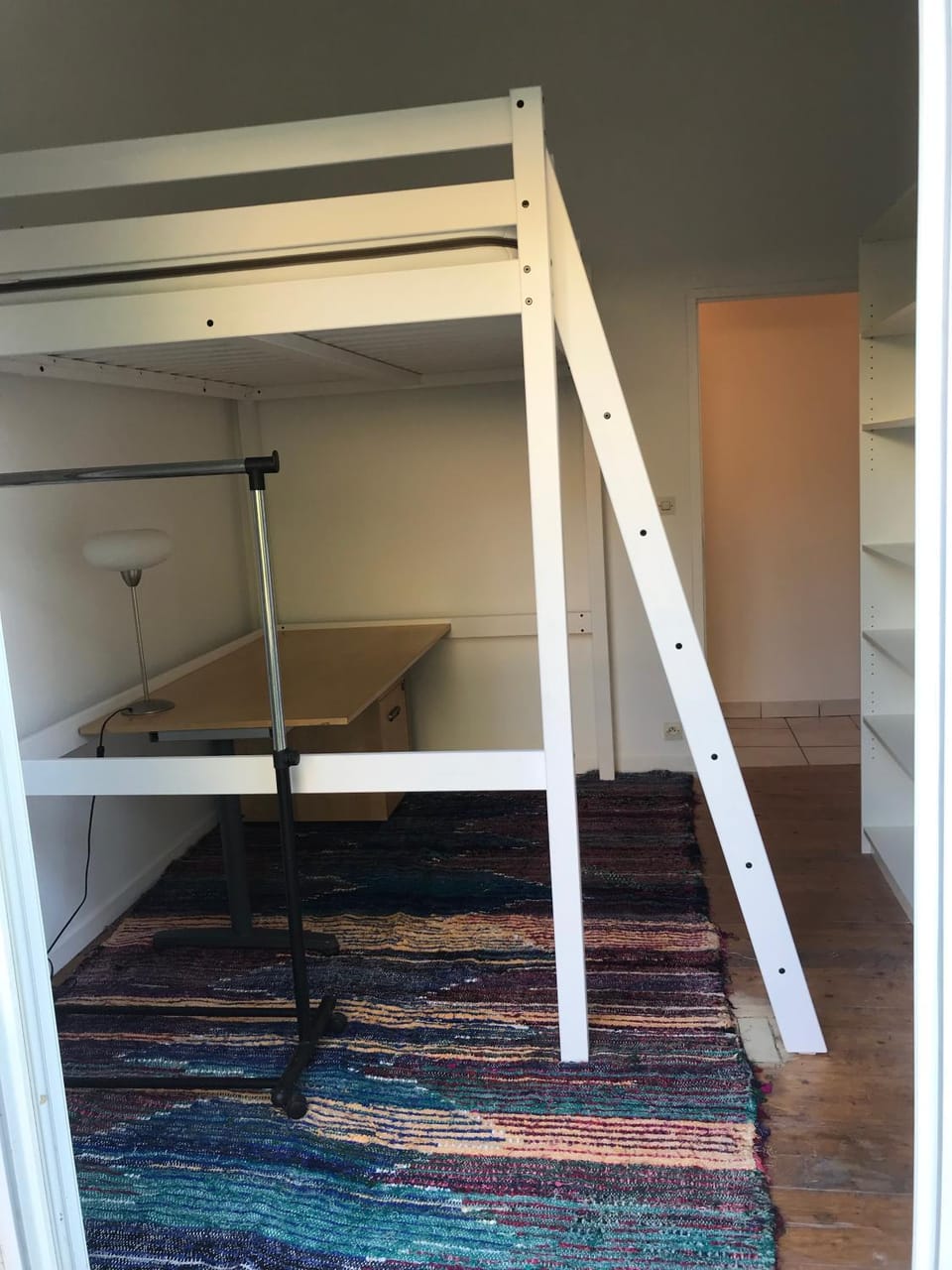 Chambre colocation Lit mezzanine Vacation rental in Nantes