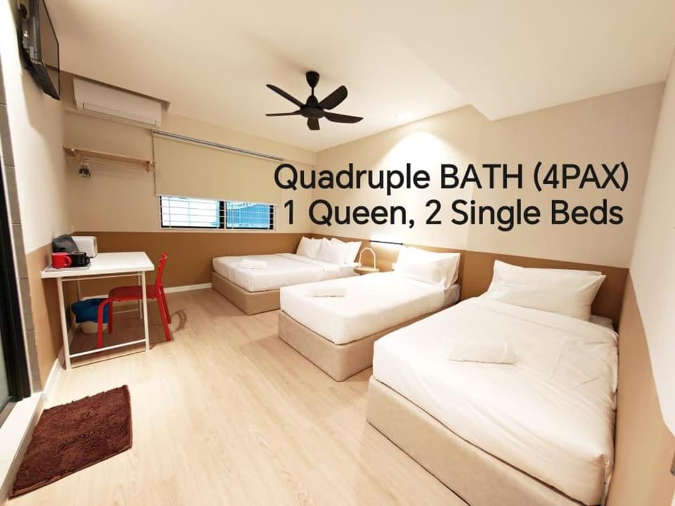 Bed, TV and multimedia, Living room, Bedroom