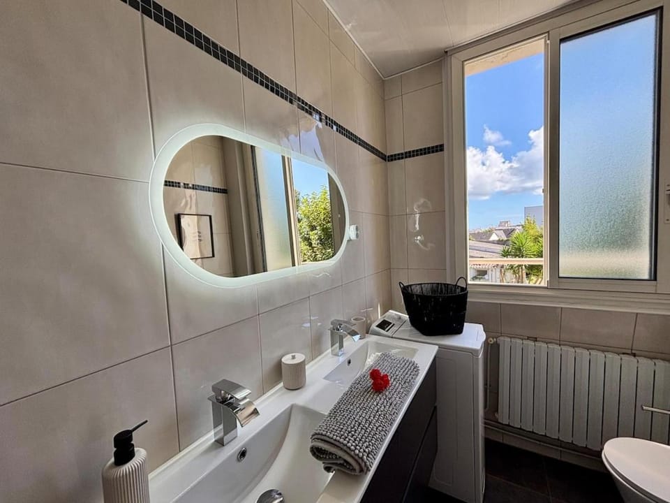 Les Cocons d'Agathe, La Marinière, la plage à pieds Apartment in Brittany