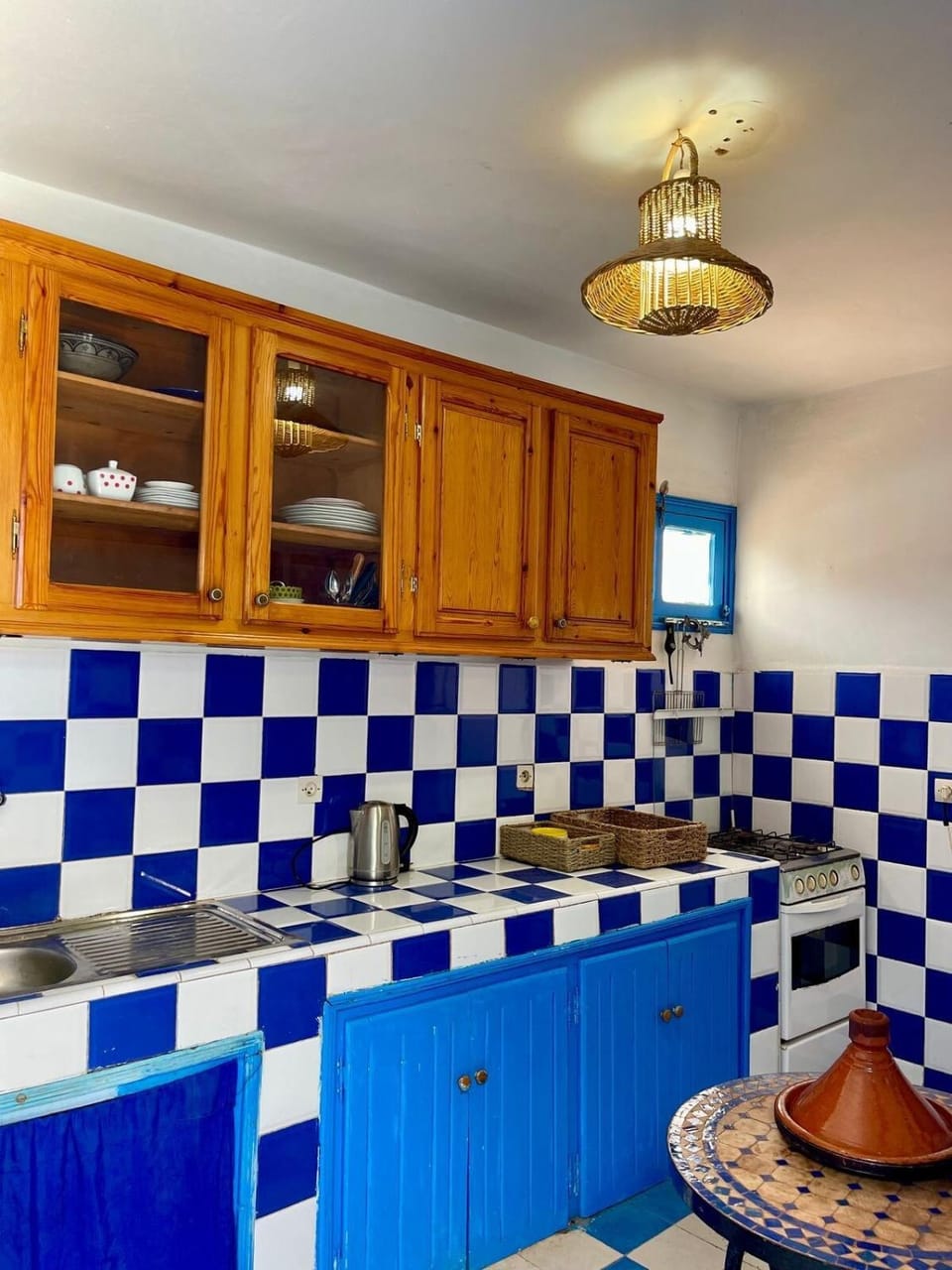 The blue house House in Souss-Massa