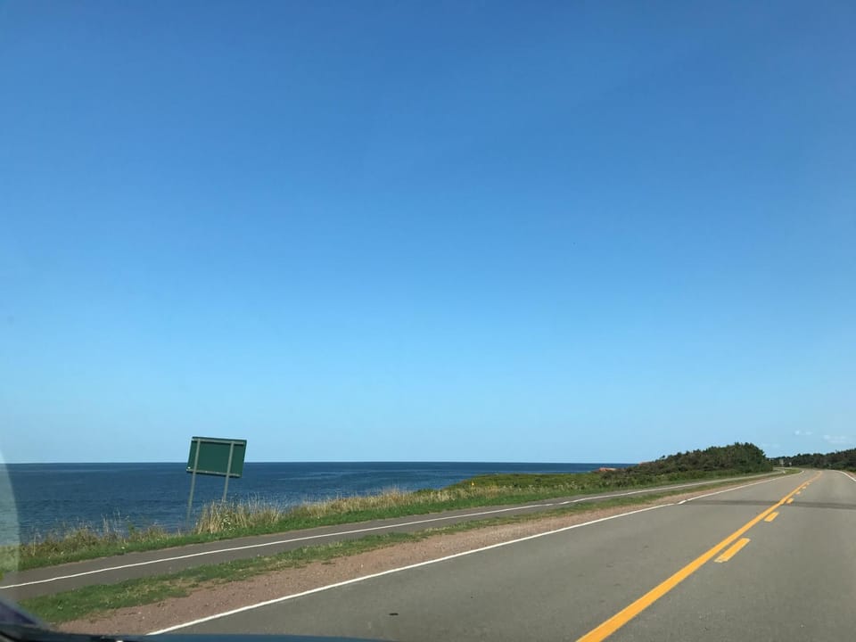 Natural landscape, Sea view