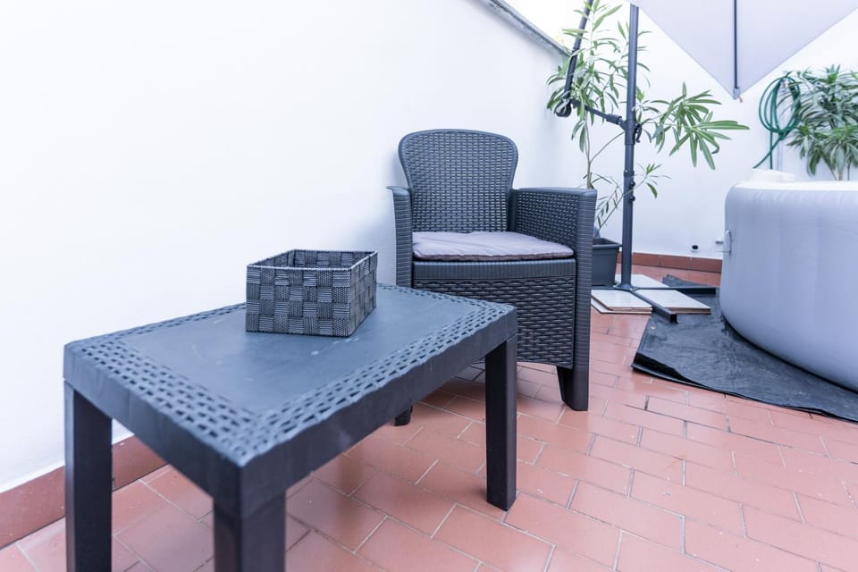Patio, Garden, Seating area