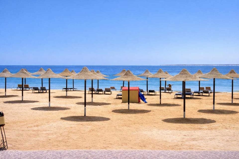 Beach, sunbed
