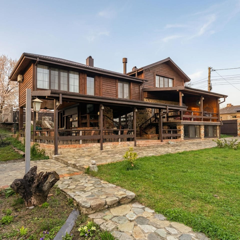 Property building, Spring, Day, Garden, Garden, Garden view