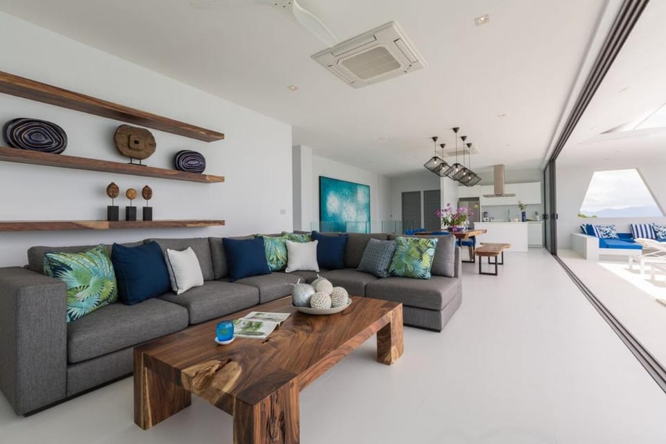 3 Bedroom Pure Luxury 5 Star Seaview Villa Dahlia Direct Beachfront Access-SDV081 By Samui Dream Villas Villa in Ko Samui