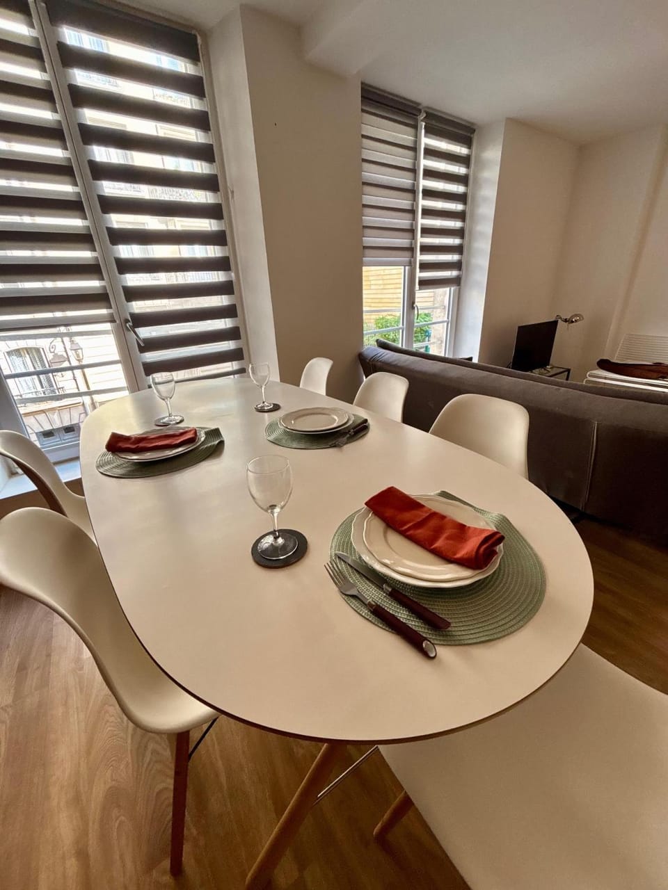 Living room, Dining area