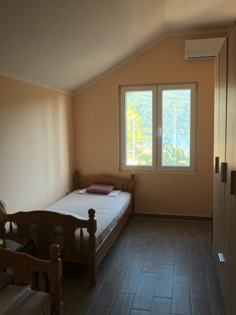 Bed, Bedroom, Sea view, wardrobe, air conditioner
