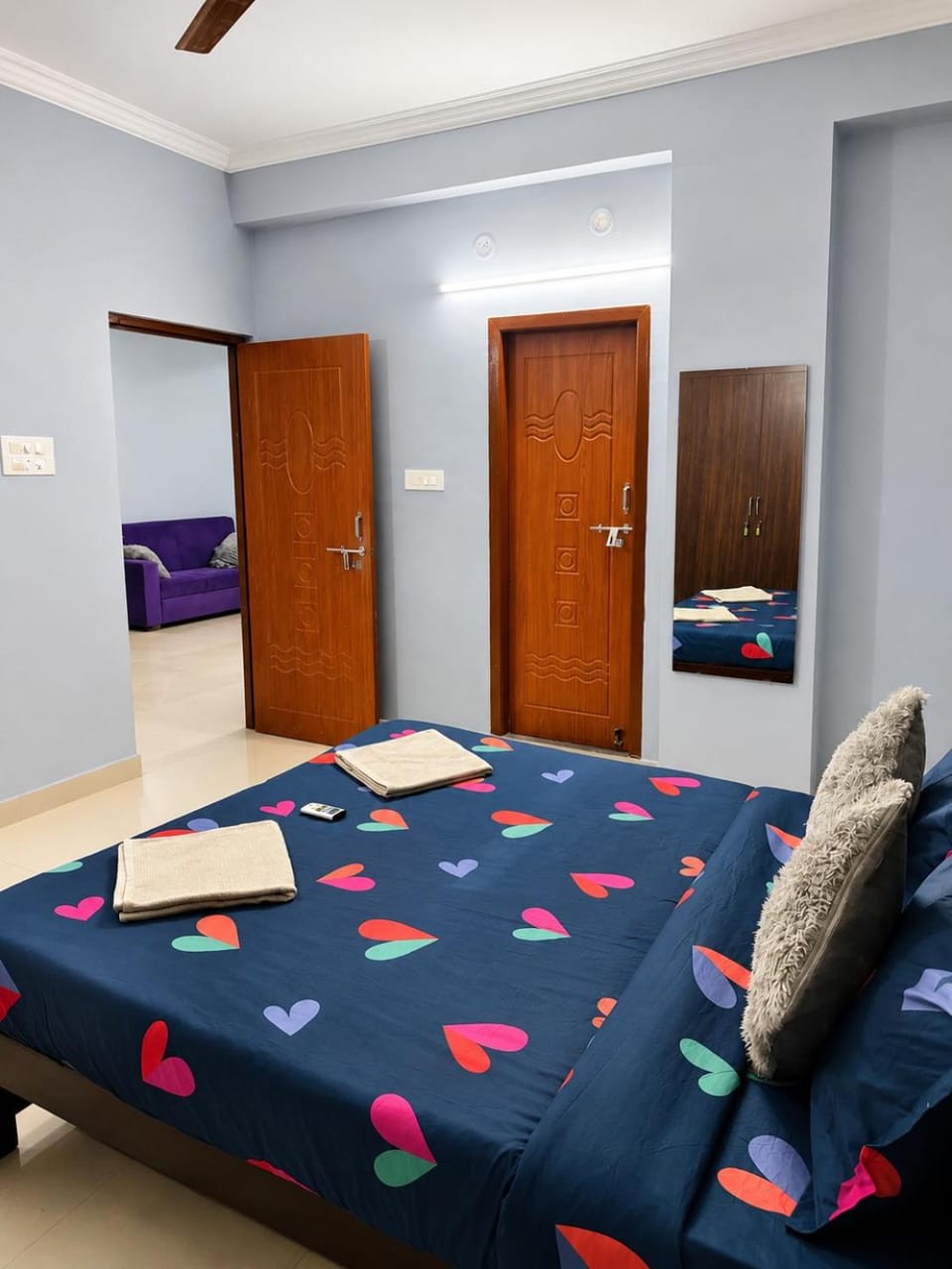 Spacious 2BHK Flat near Wipro Circle in Gowlidoddy Apartment in Hyderabad