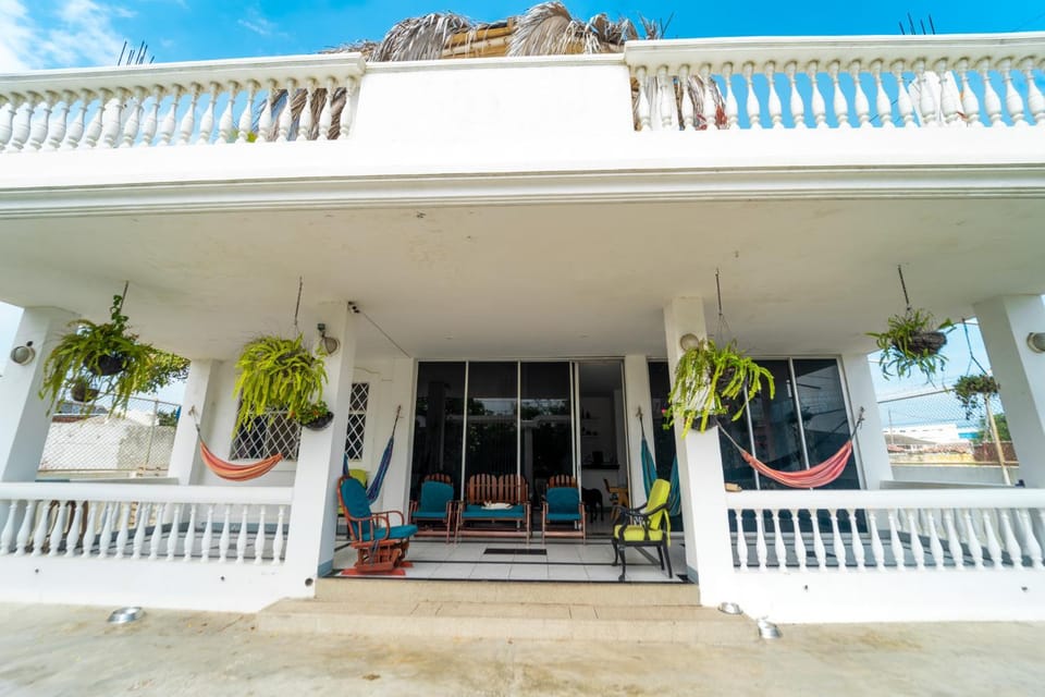 Property building, Facade/entrance, View (from property/room), Balcony/Terrace