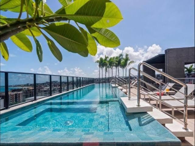 Studio Premium na Ponta Verde com Piscina na Cobertura Apartment in Maceió