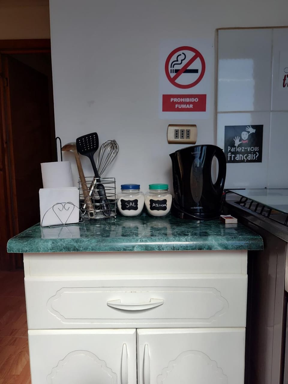 Kitchen or kitchenette