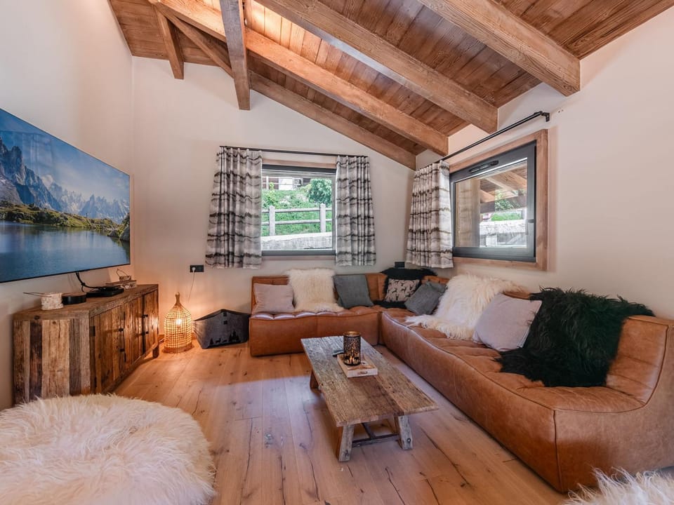 Chalet neuf à Morzine pour 10 pers., vue montagne, parking - FR-1-754-97 Chalet in Morzine