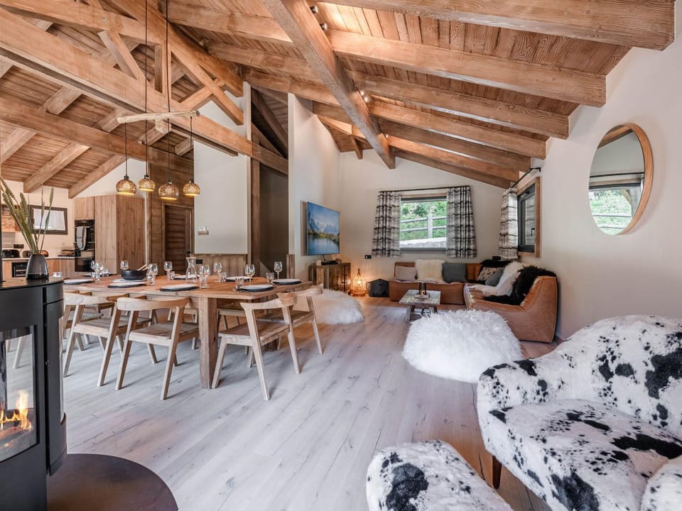 Chalet neuf à Morzine pour 10 pers., vue montagne, parking - FR-1-754-97 Chalet in Morzine