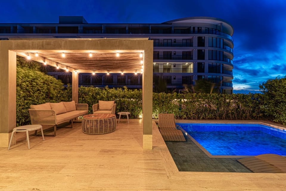 Deluxe en MorrosEos con piscina privada y salida a la playa Apartment in Bolivar
