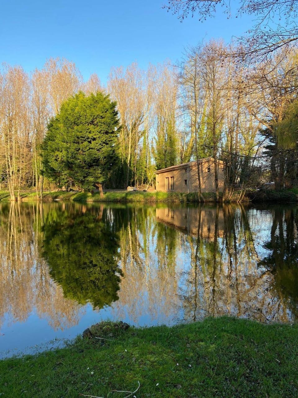 Natural landscape, Lake view