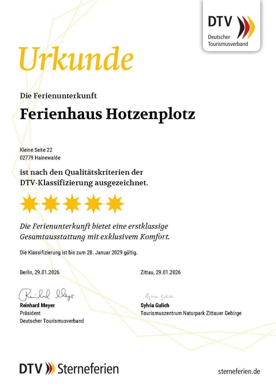 Certificate/Award