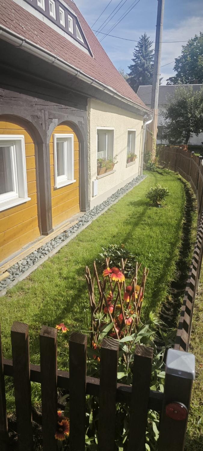 Property building, Garden