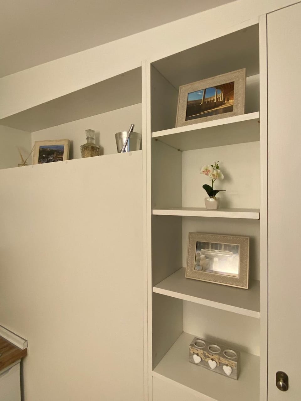 Kitchen or kitchenette, wardrobe