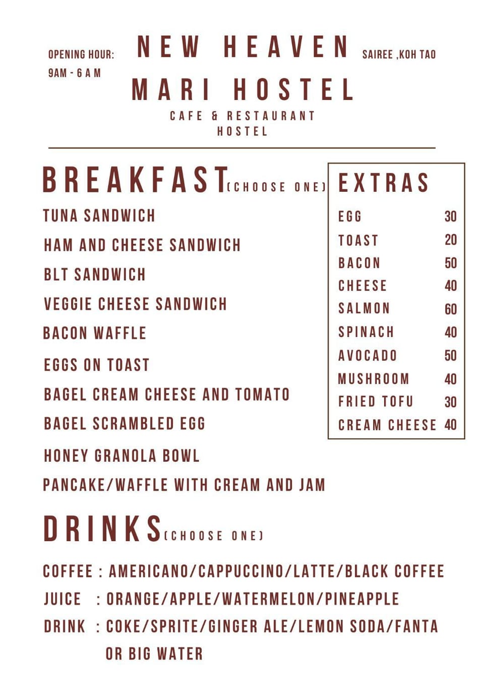 Breakfast