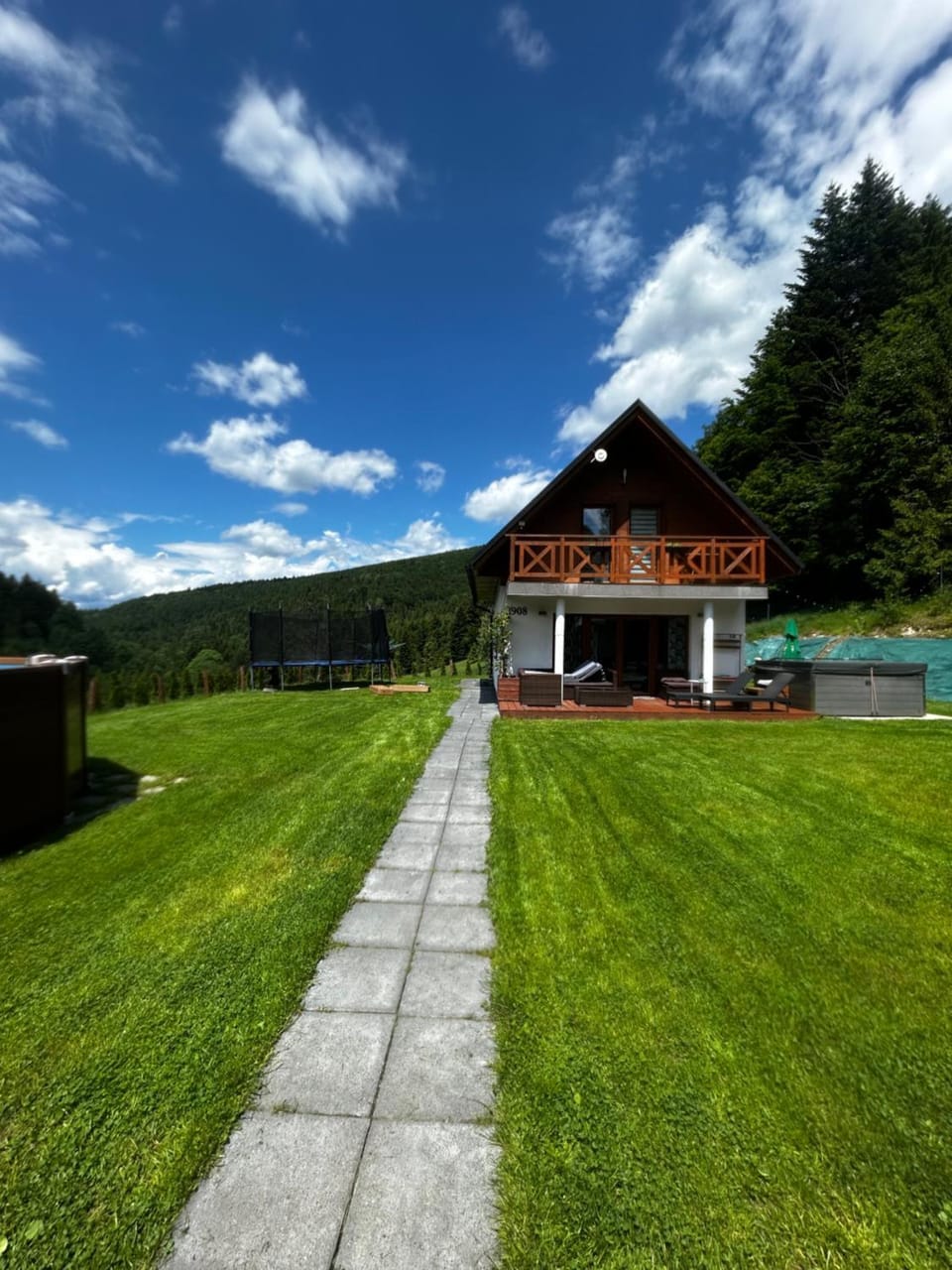 Property building, Natural landscape, Garden, Garden view