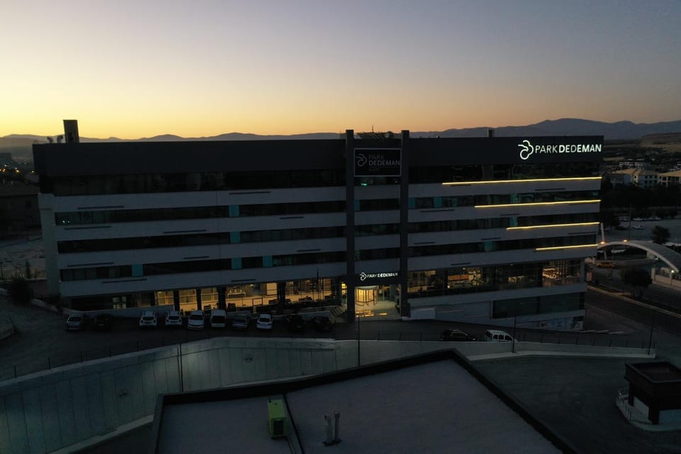 Property building, Sunset