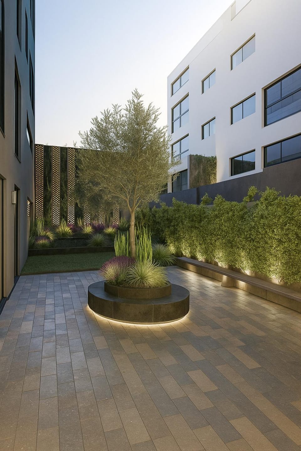 Property building, Garden, Garden view