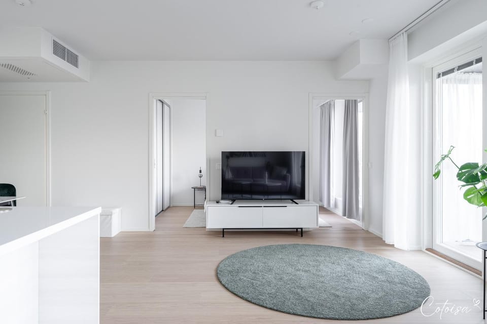 New apartment with sauna, lake and beach Apartment in Finland