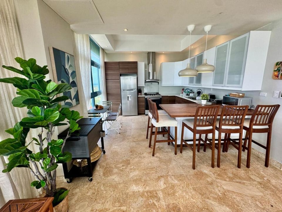 Juan dolio Penthouse, beach access 3BR Salitre Tower front of Club Hemingway Apartment in Juan Dolio