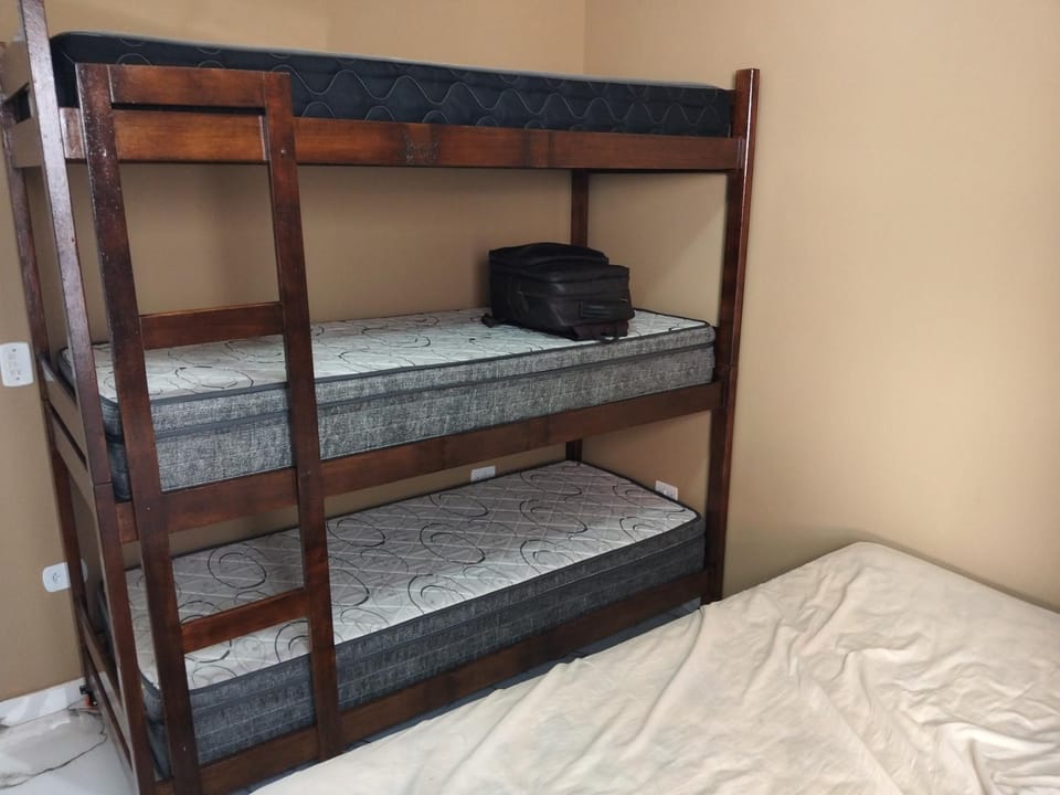 Photo of the whole room, bunk bed