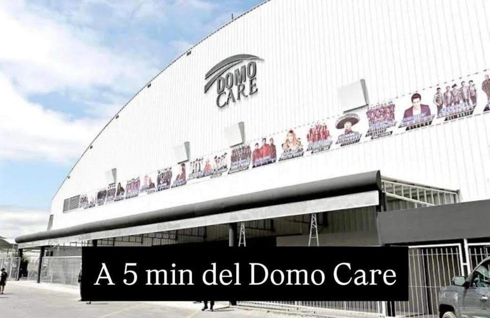 Habitación Cómoda Estadio BBVA, Domo Care, Arena Apartment in Monterrey