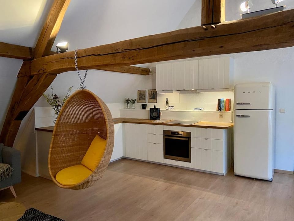 Romantic Loft, historic farmhouse, Sauna, Nature walks Apartment in North Brabant (province)
