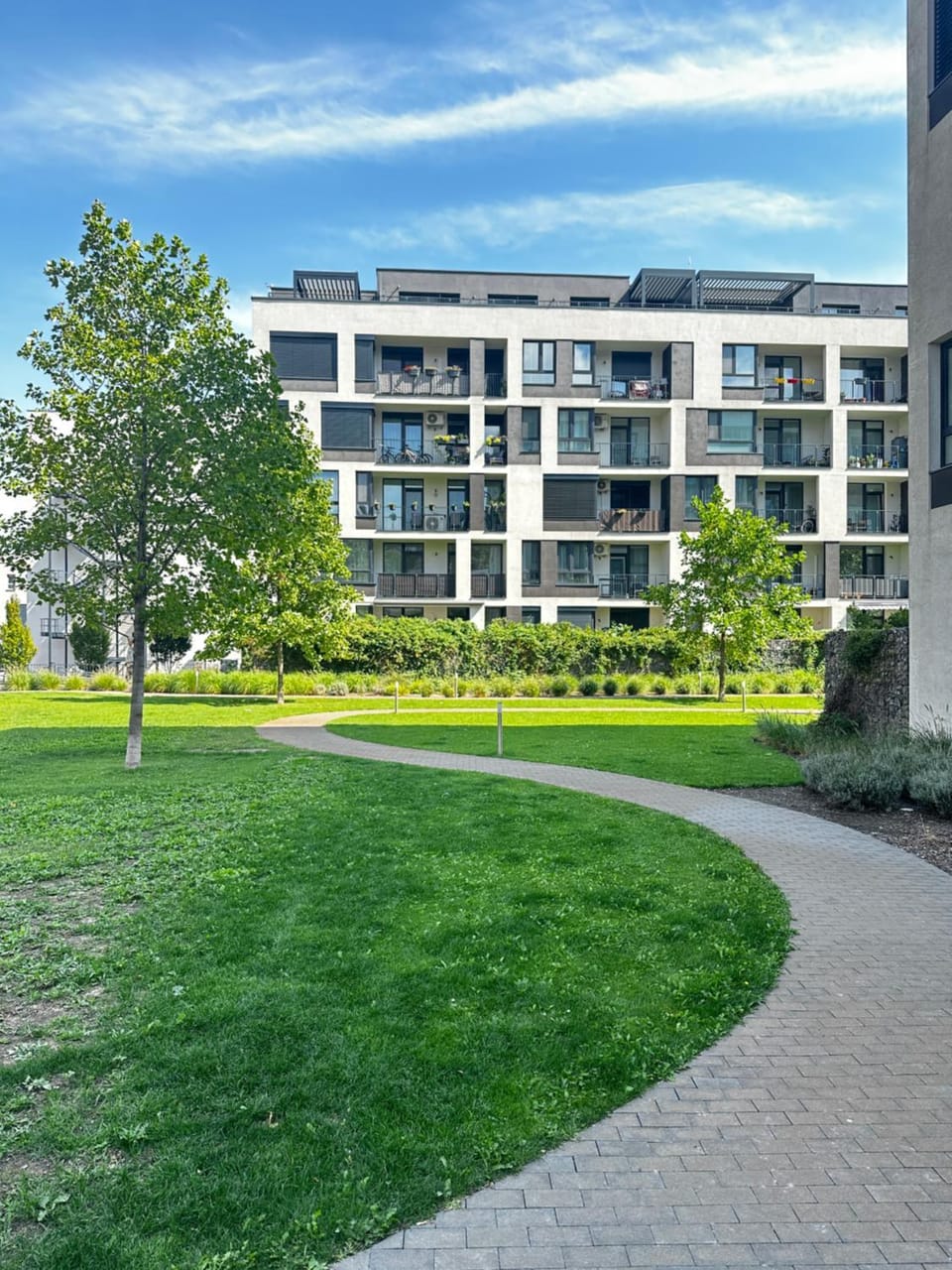 Property building, Day, Garden