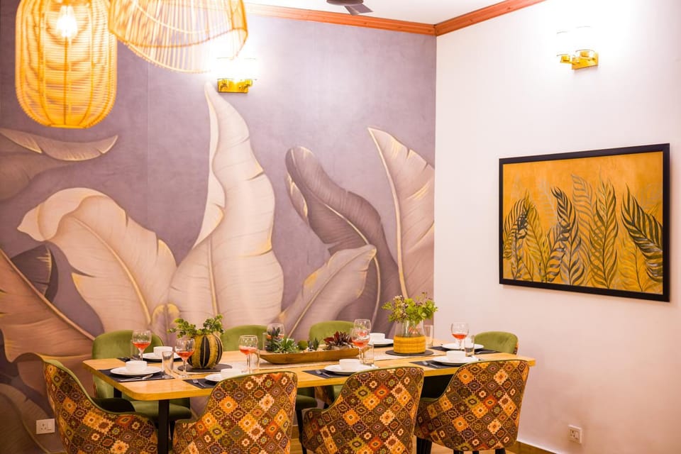 Dining area, Breakfast