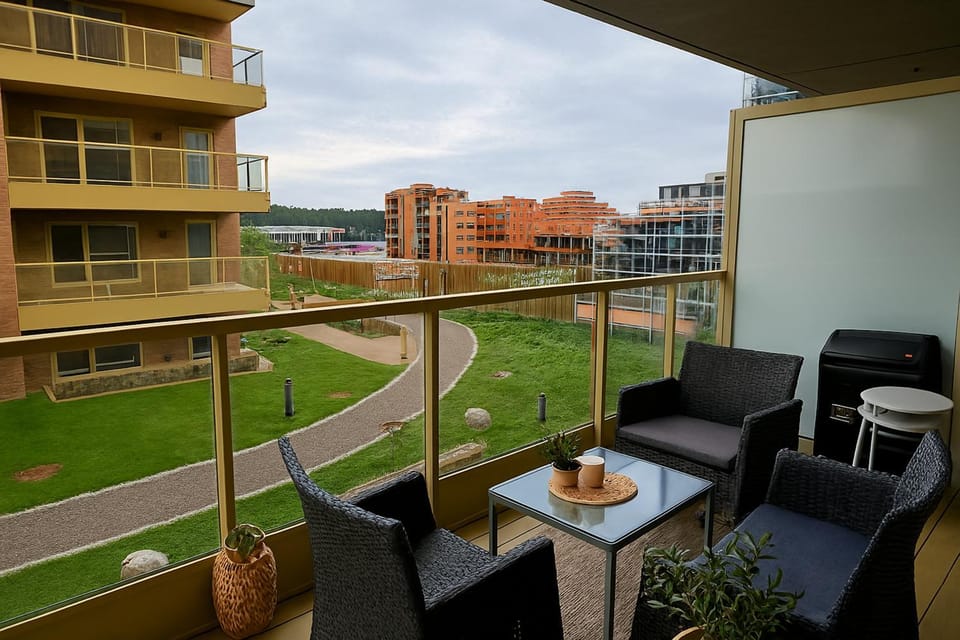 Property building, Patio, View (from property/room), Balcony/Terrace, Seating area