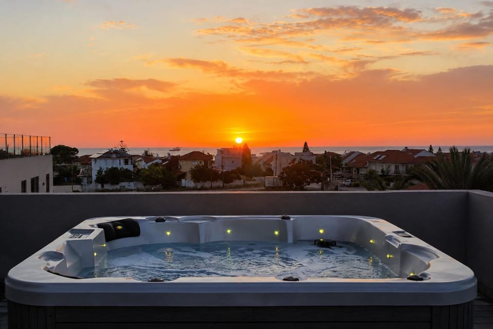 Hot Tub, Sunset