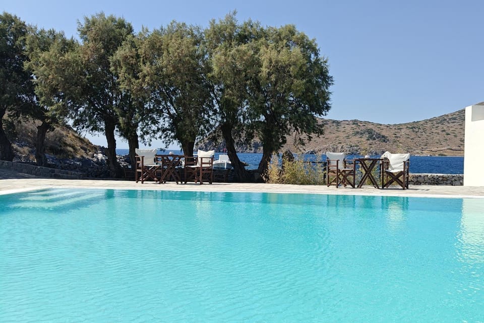 Natural landscape, Pool view, Swimming pool, sunbed