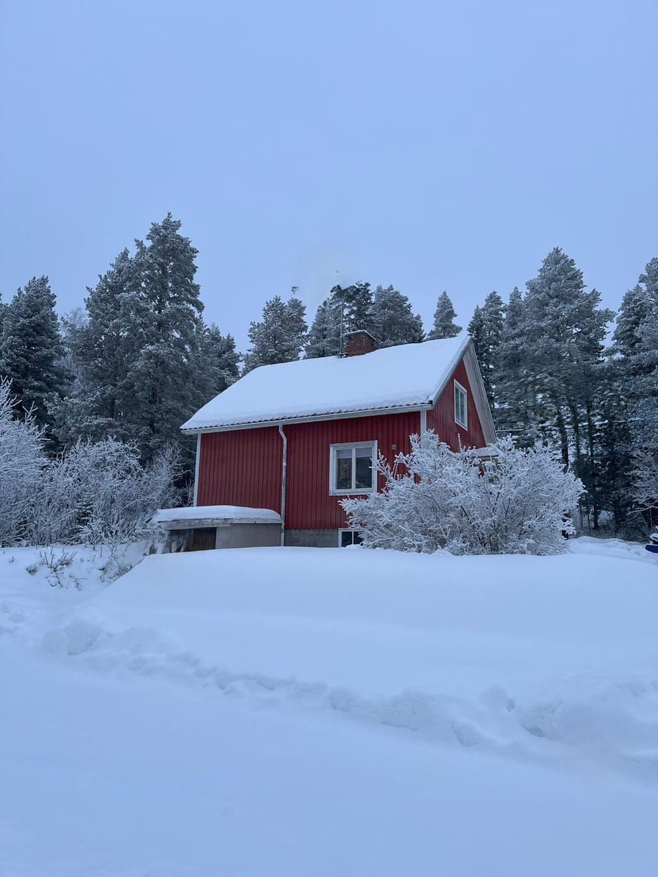 Property building, Day, Natural landscape, Winter