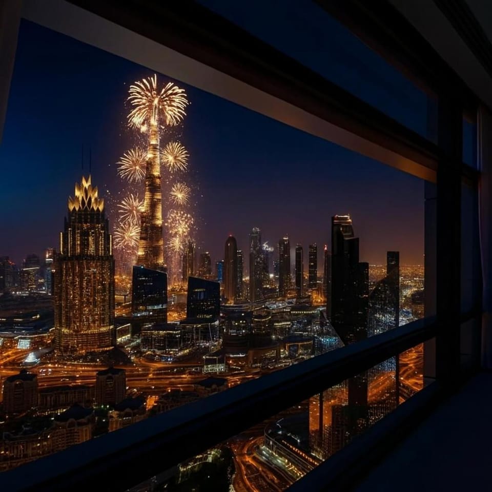 DIFC Index Tower Burj Khalifa View 1BR Apartment in Dubai