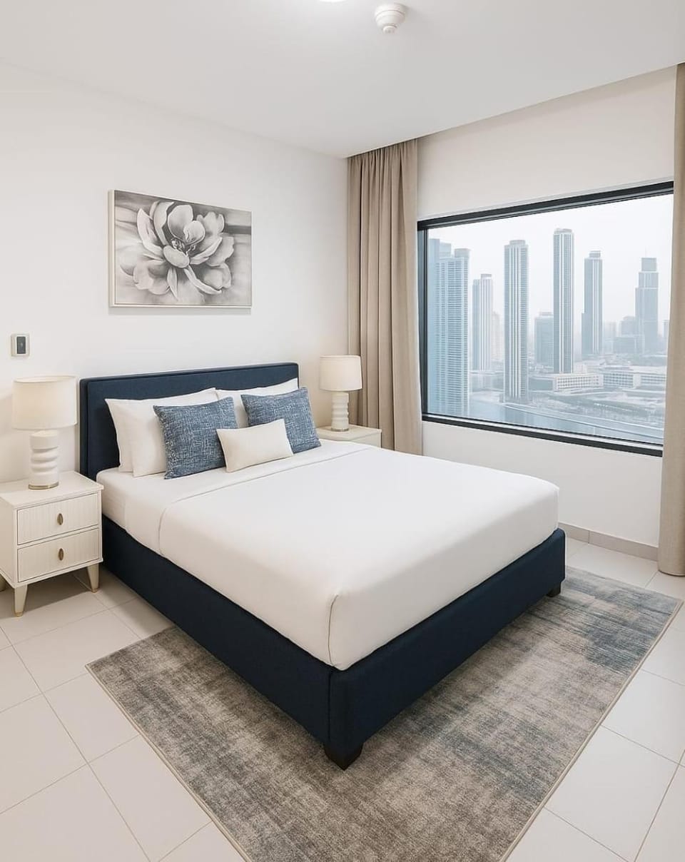 DIFC Index Tower Burj Khalifa View 1BR Apartment in Dubai