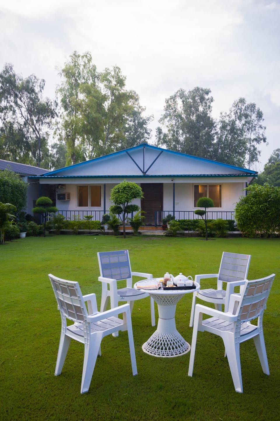 Property building, Garden, Garden view