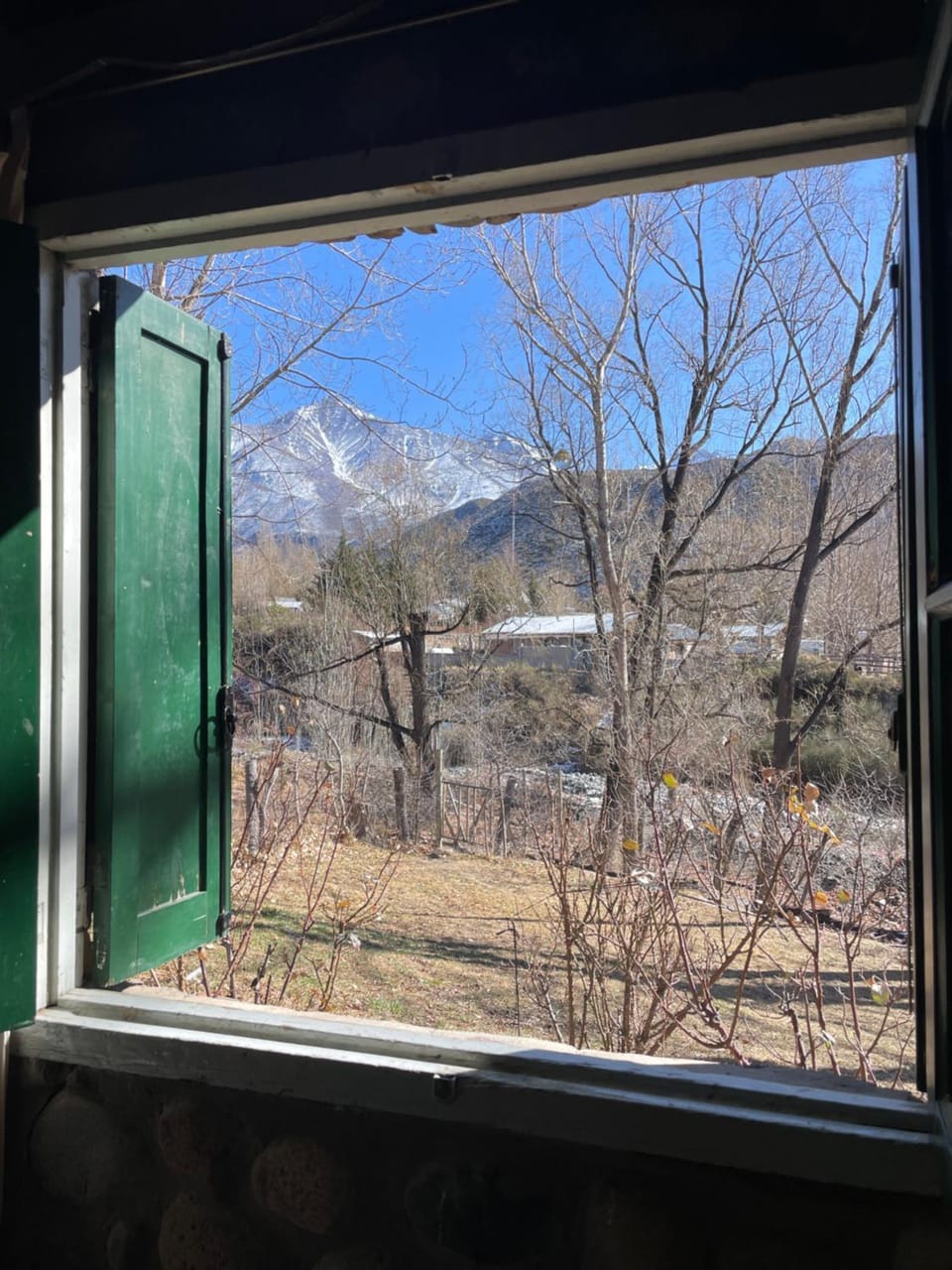 Cabaña de montaña con vista al Cordon del Plata House in Mendoza Province Province