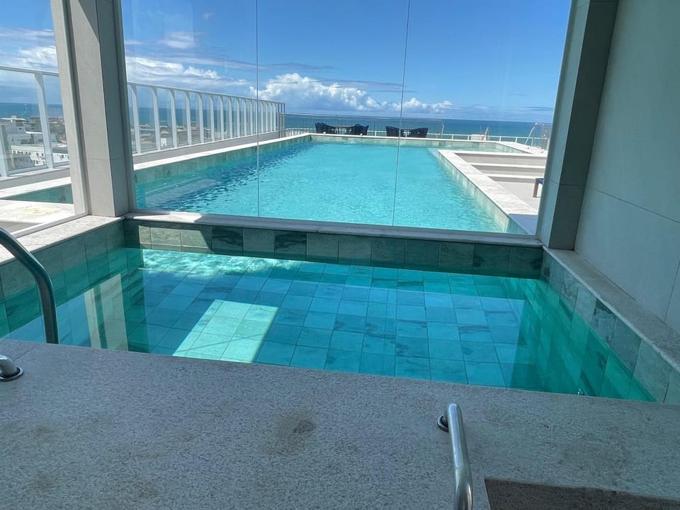 Sauna, Pool view, Swimming pool, Swimming pool