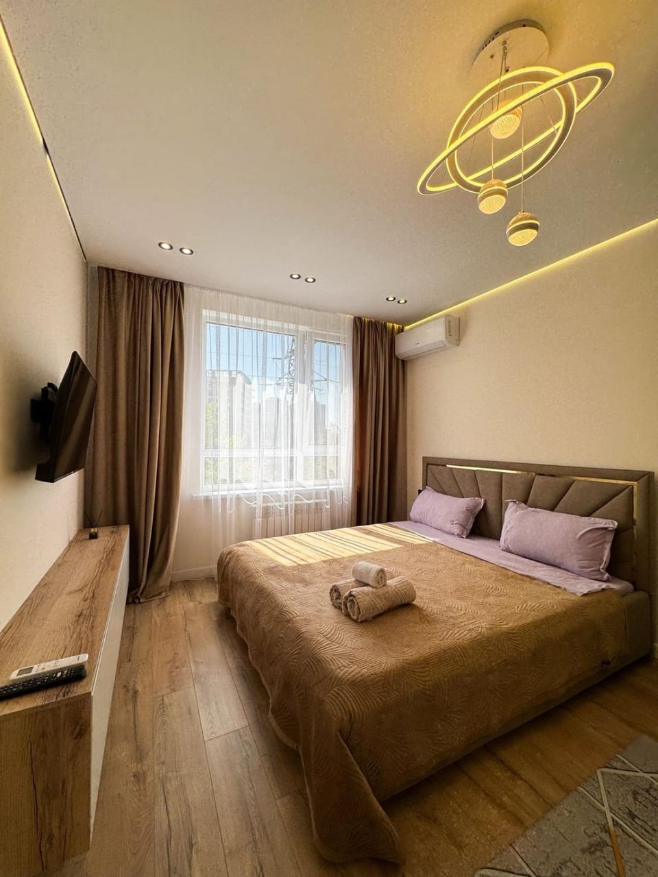 Классная квартира в жк Rams City Apartment in Almaty