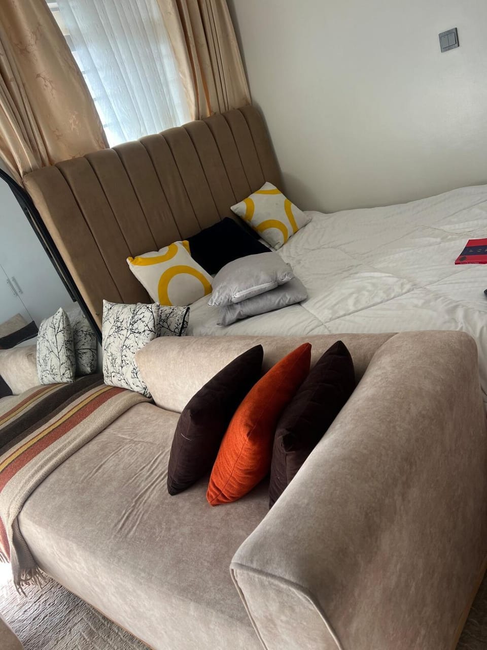 A cozy spacious studio apartment with a balcony Apartment in Nairobi