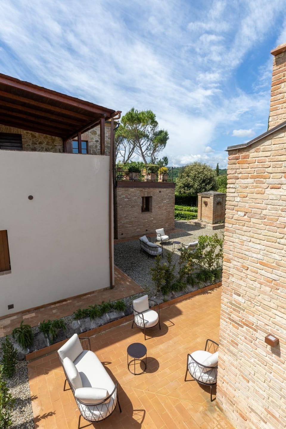 Property building, Garden view