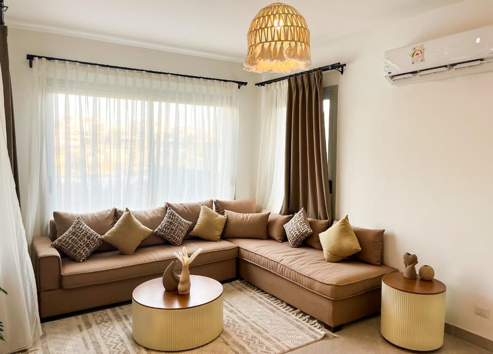 Living room, Seating area, air conditioner