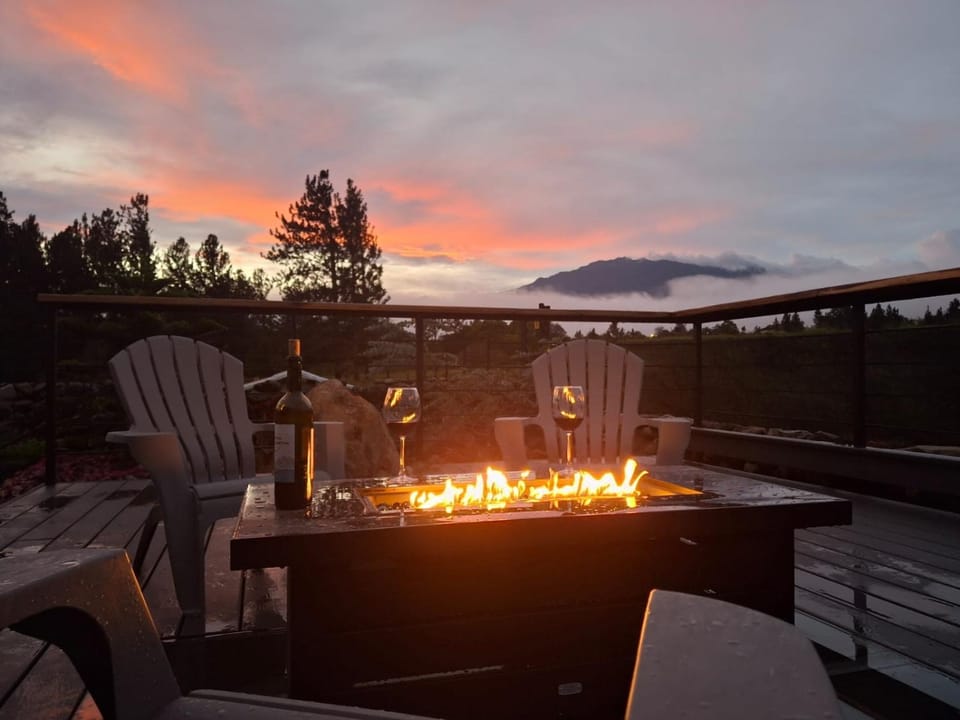 Patio, Balcony/Terrace, Sunset