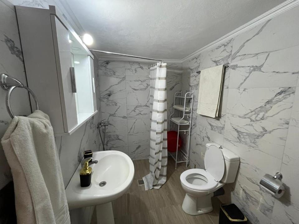 Shower, Toilet, Bathroom, bidet, towels