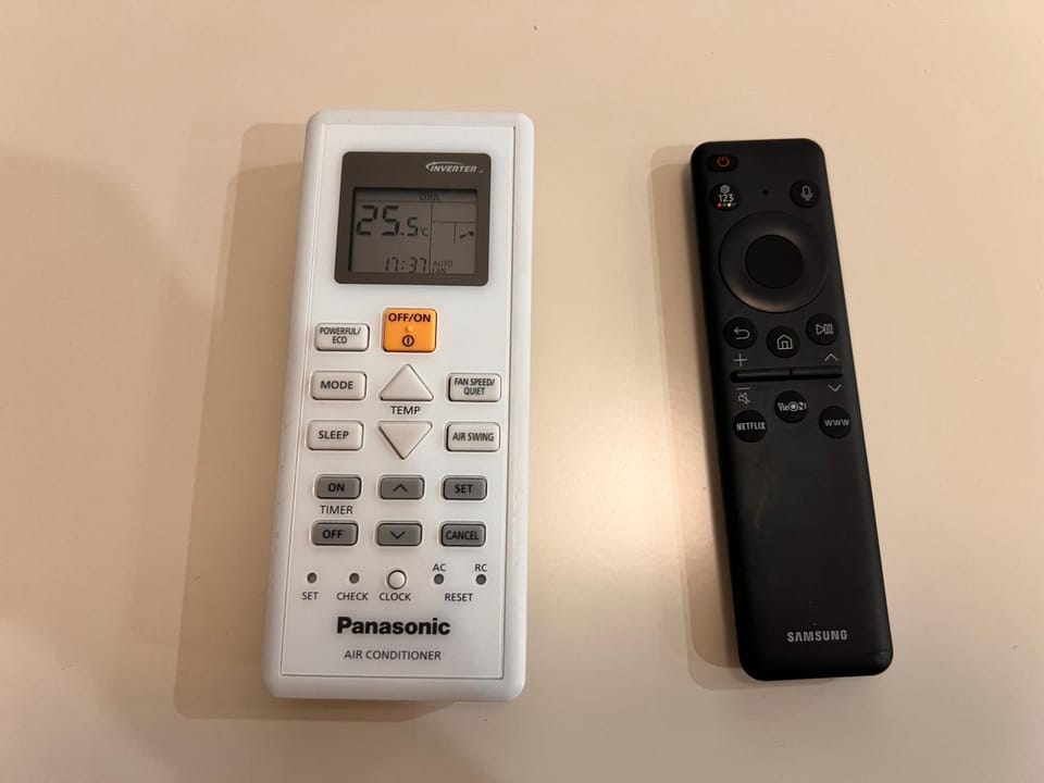 TV and multimedia, air conditioner